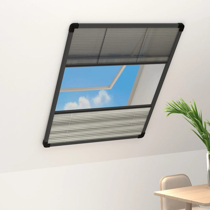 Ecran Insecte Pentru Ferestre, Cu Umbrar, , Aluminiu