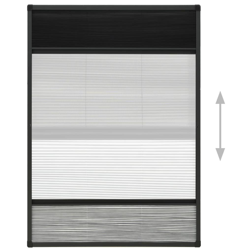 Ecran Insecte Pentru Ferestre, Cu Umbrar, , Aluminiu