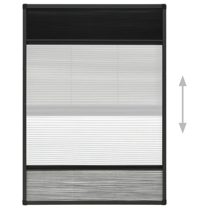 Ecran Insecte Pentru Ferestre, Cu Umbrar, , Aluminiu