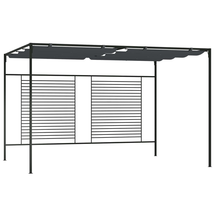 Pavilion Cu Acoperiș Retractabil, , 4X3X2,3 M, 180 G/M²