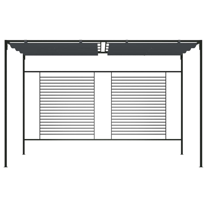 Pavilion Cu Acoperiș Retractabil, , 4X3X2,3 M, 180 G/M²