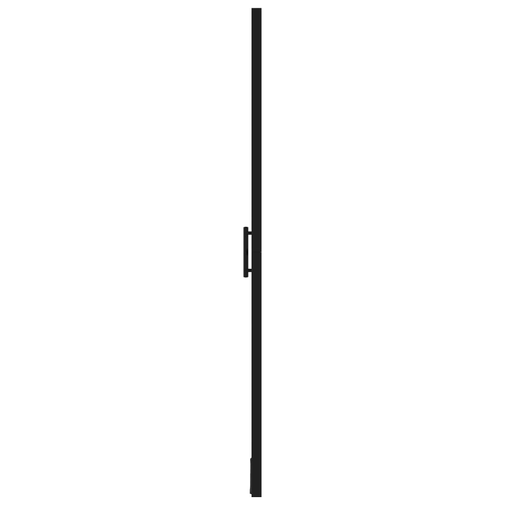 Ușă De Duș, Negru, , Sticlă Securizată