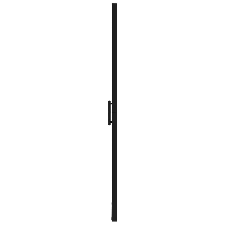 Ușă De Duș, Negru, , Sticlă Securizată