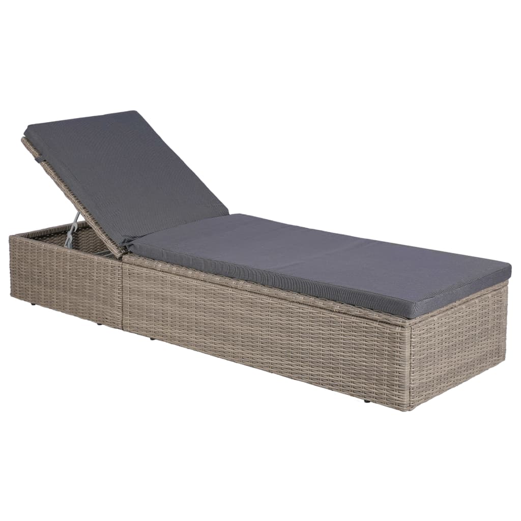Set Mobilier De Exterior, 9 Piese, , Poliratan