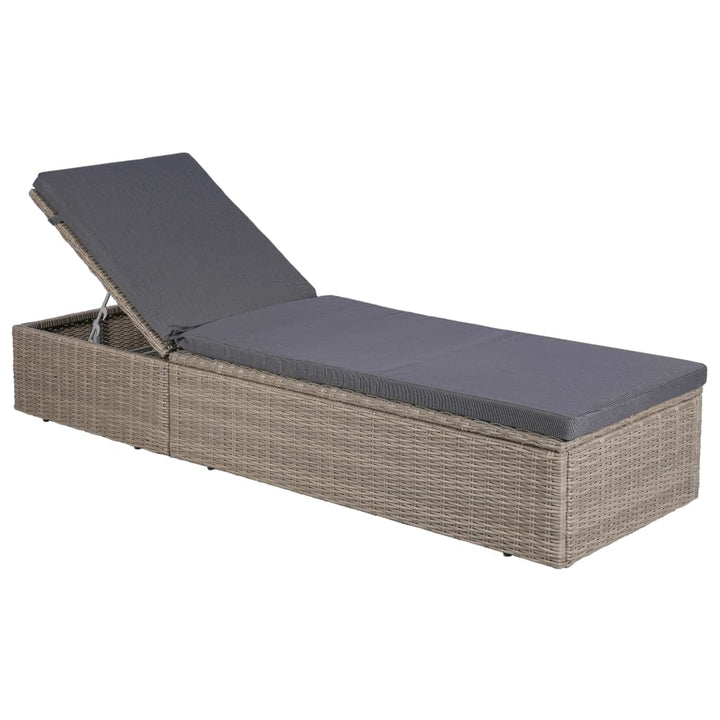 Set Mobilier De Exterior, 9 Piese, , Poliratan