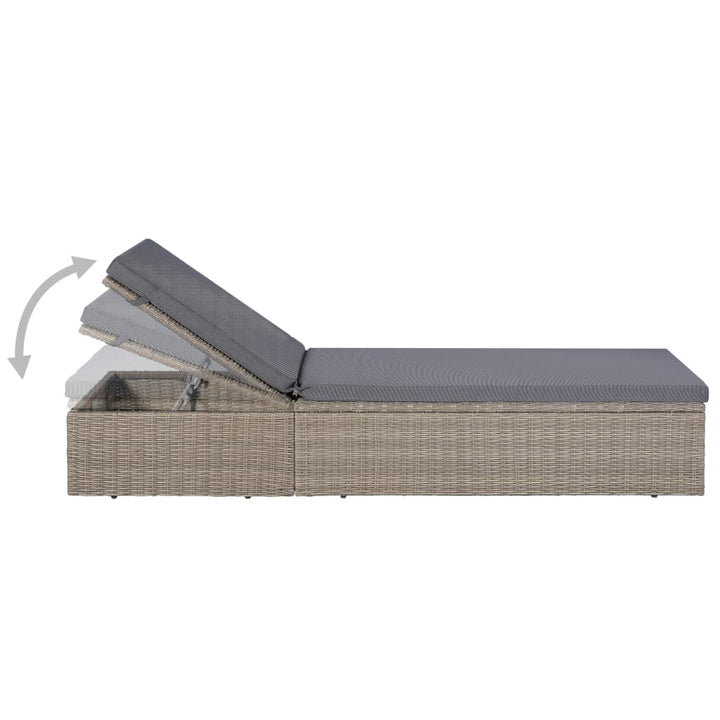 Set Mobilier De Exterior, 9 Piese, , Poliratan