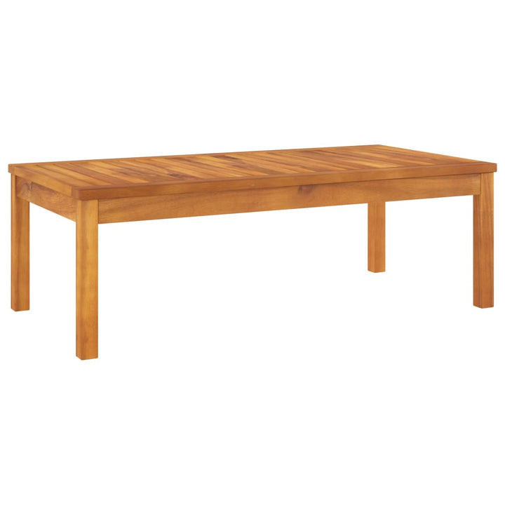 Set Mobilier De Grădină Cu Perne, 4 Piese, Lemn Masiv De Acacia