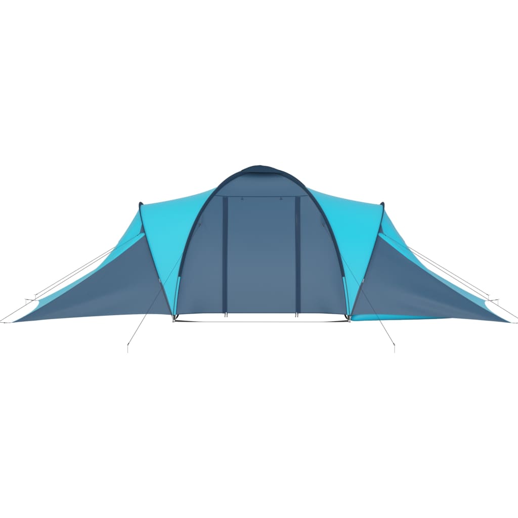 Cort Camping, 6 Persoane, Albastru Și Bleu