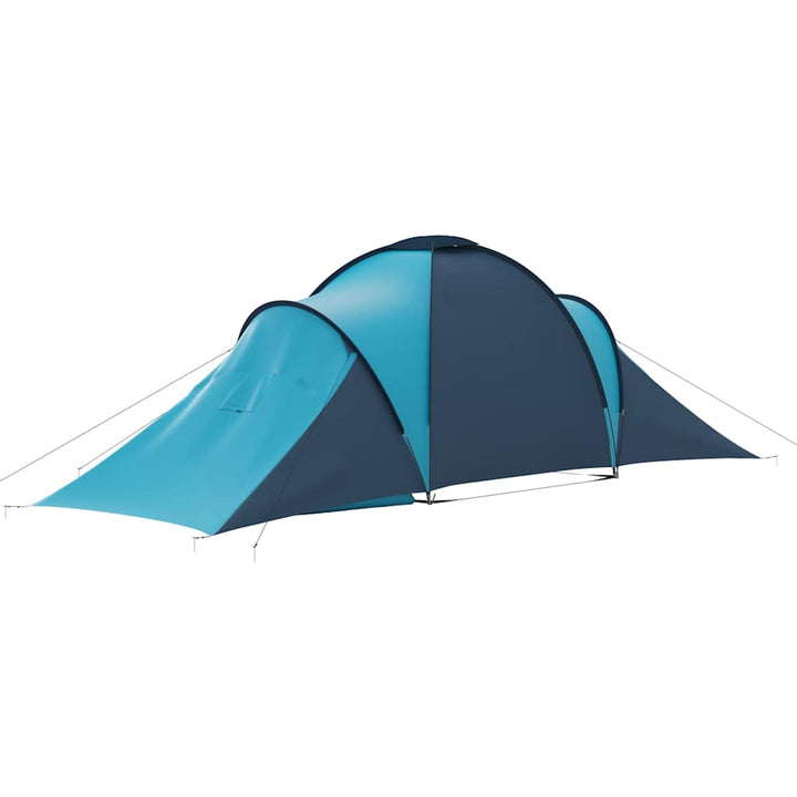 Cort Camping, 6 Persoane, Albastru Și Bleu