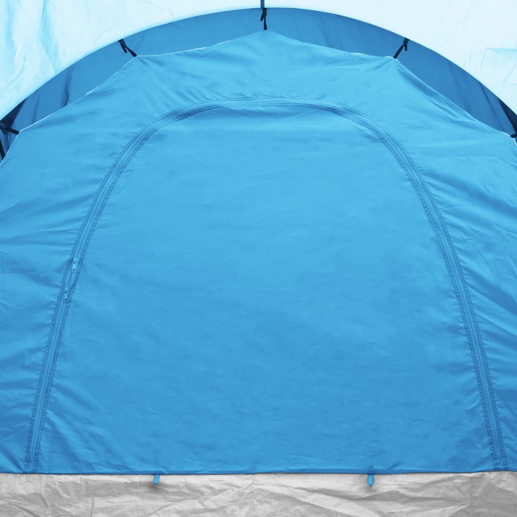 Cort Camping, 6 Persoane, Albastru Și Bleu