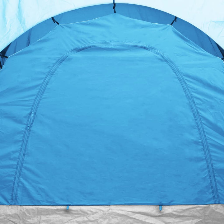 Cort Camping, 6 Persoane, Albastru Și Bleu