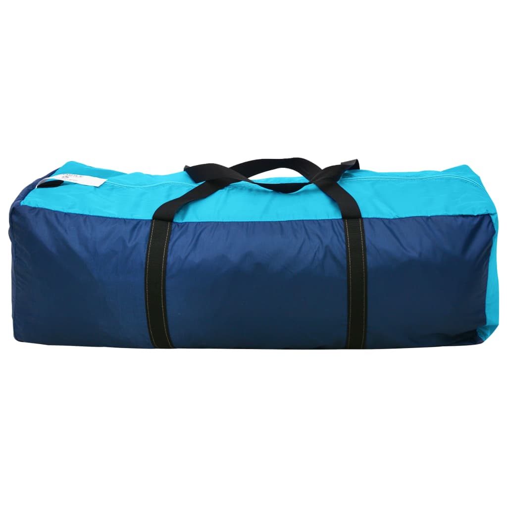 Cort Camping, 6 Persoane, Albastru Și Bleu