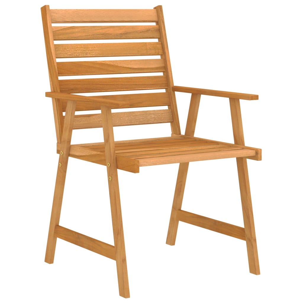 Set Mobilier De Masă Pentru Grădină, 5 Piese, Lemn Masiv Acacia