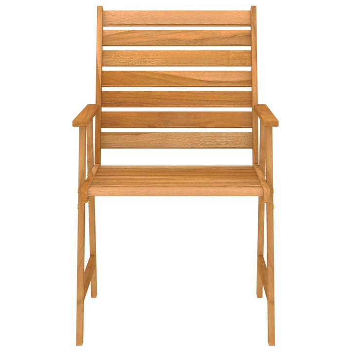 Set Mobilier De Masă Pentru Grădină, 5 Piese, Lemn Masiv Acacia