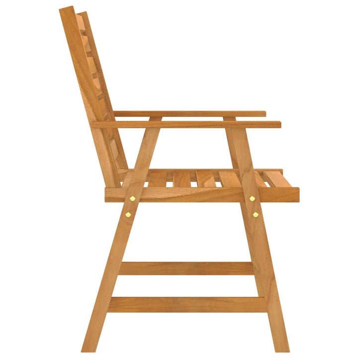 Set Mobilier De Masă Pentru Grădină, 5 Piese, Lemn Masiv Acacia