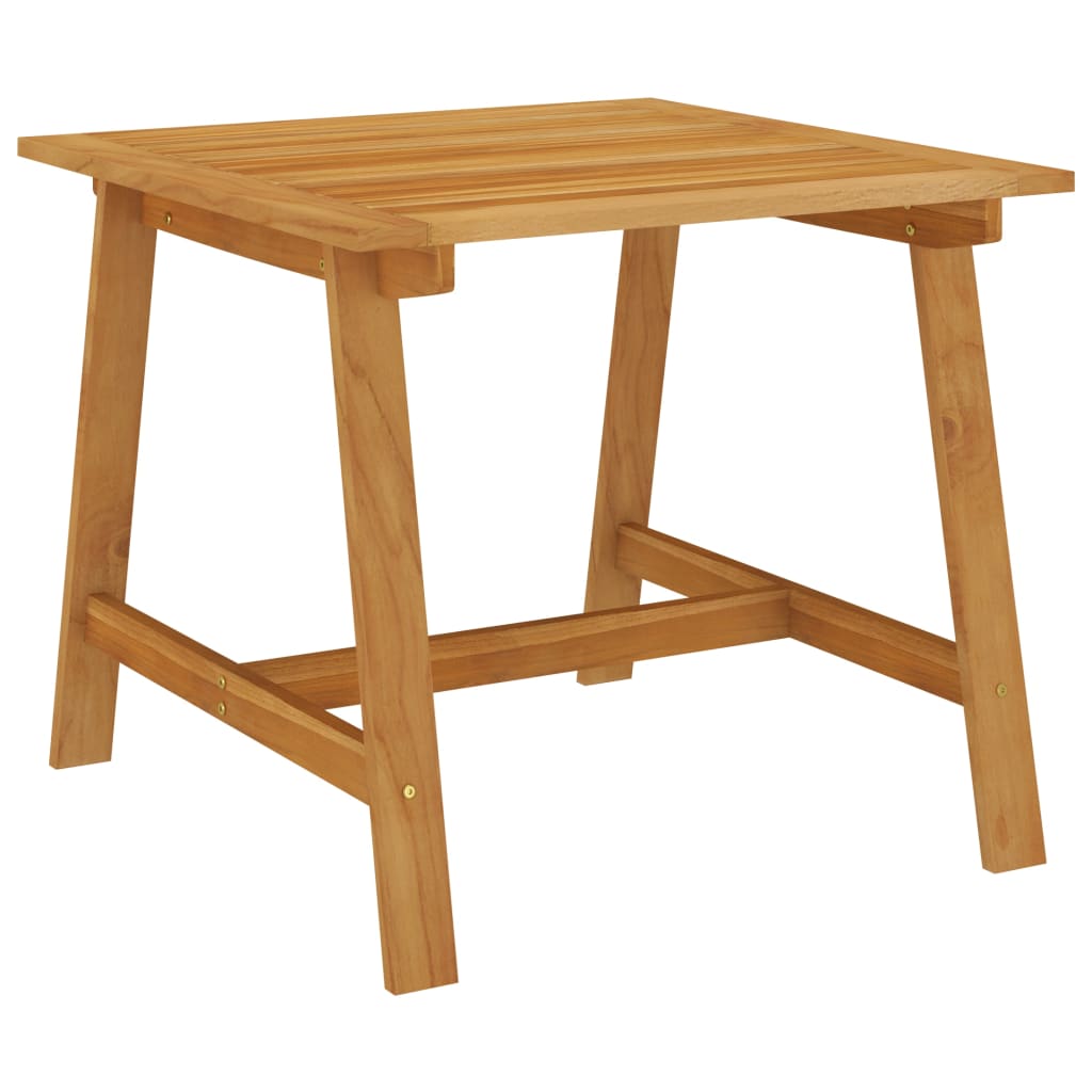 Set Mobilier De Masă Pentru Grădină, 5 Piese, Lemn Masiv Acacia