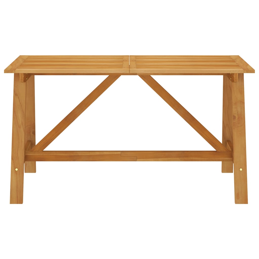 Set Mobilier De Grădină, 7 Piese, Lemn Masiv De Acacia