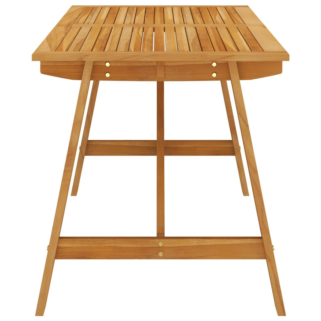Set Mobilier De Grădină, 7 Piese, Lemn Masiv De Acacia