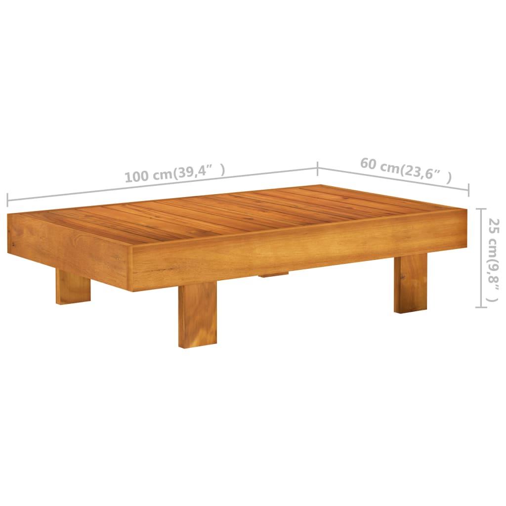 Set Mobilier Grădină Perne , 8 Piese, Lemn Acacia