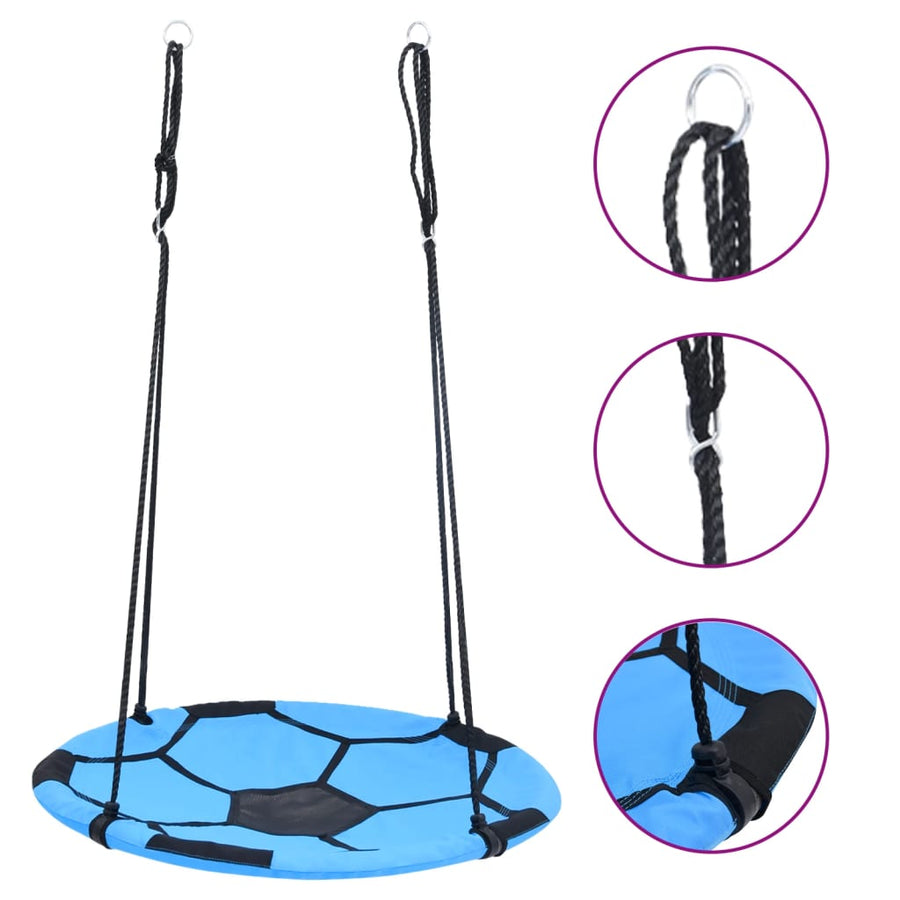 Leagăn Cuib, Model Fotbal, 100 Cm
