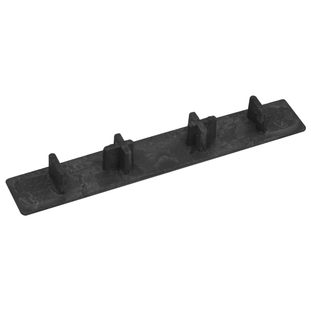 Capace De Capăt Pardoseală Terasă, 10 Buc., , Plastic