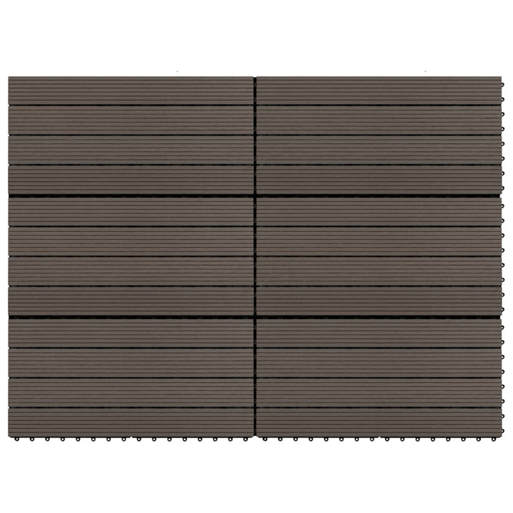 Plăci De Pardoseală, 6 Buc., , 60X30 Cm, Wpc, 1,08 M²