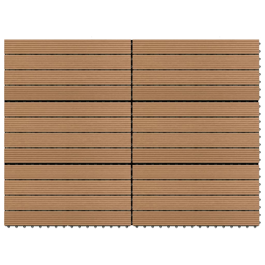 Plăci De Pardoseală, 6 Buc., , 60X30 Cm, Wpc, 1,08 M²