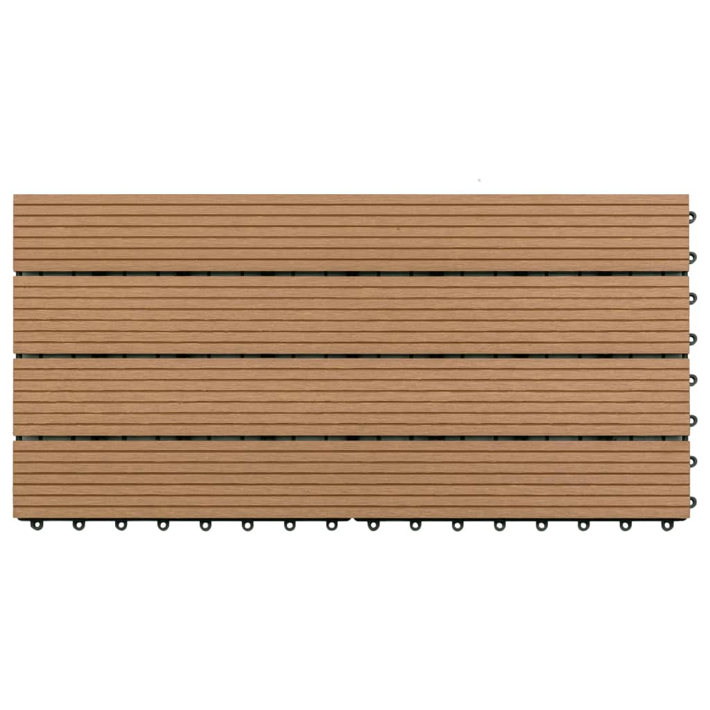 Plăci De Pardoseală, 6 Buc., , 60X30 Cm, Wpc, 1,08 M²