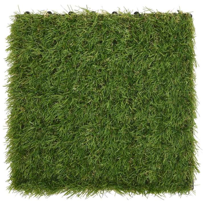 Plăci De Iarbă Artificială, 11 Buc, Verde, 30X30 Cm