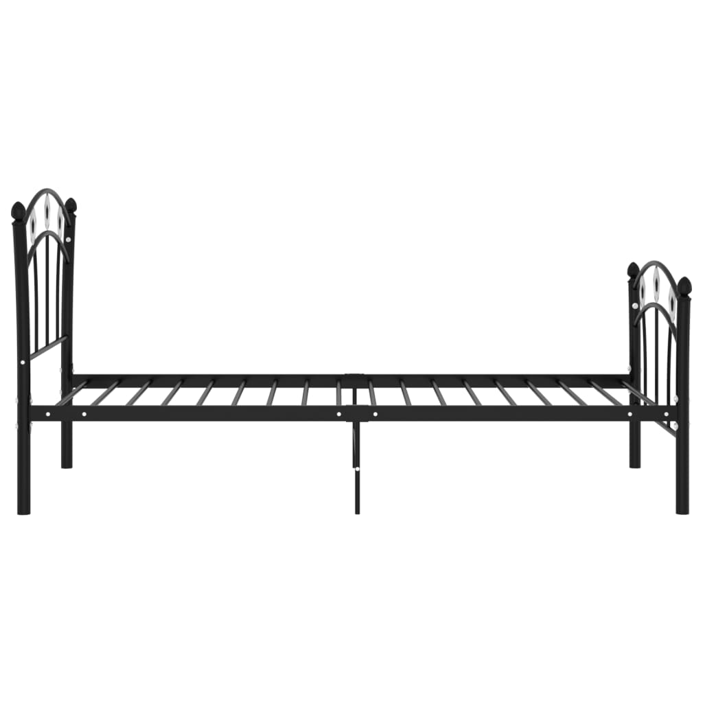Cadru De Pat, Cu Model De Fotbal, , 90X200 Cm, Metal
