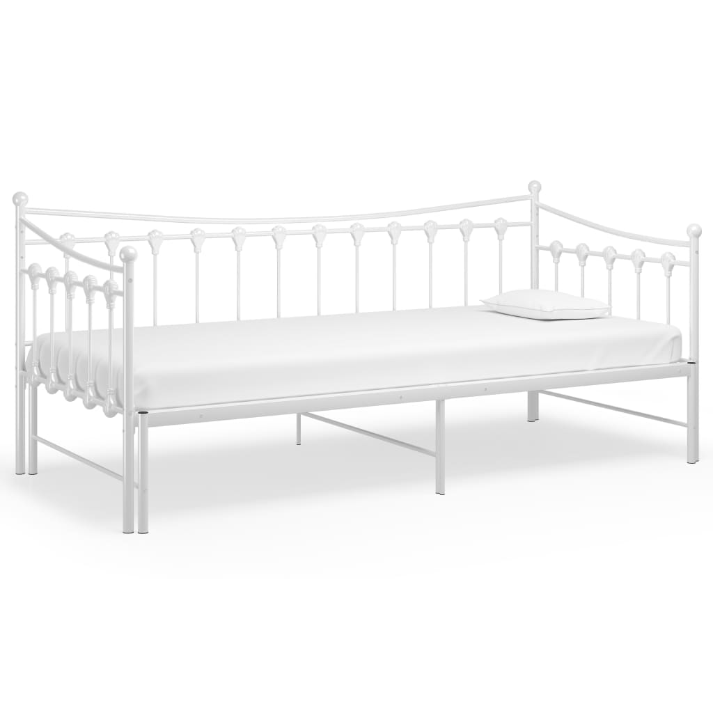 Cadru Pat Canapea Extensibilă, , 90X200 Cm, Metal
