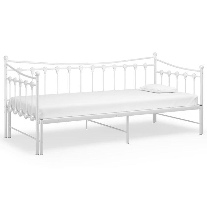 Cadru Pat Canapea Extensibilă, , 90X200 Cm, Metal