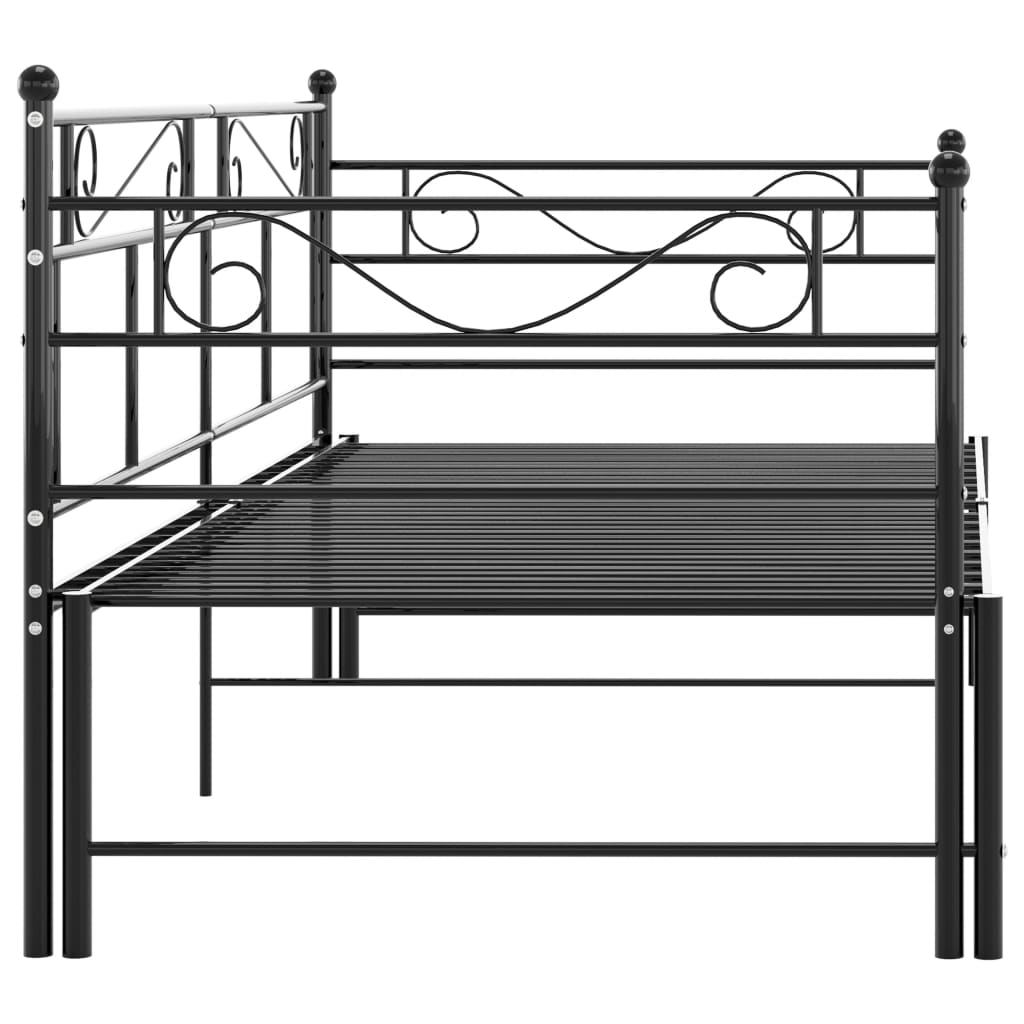 Cadru Pat Canapea Extensibilă, , 90X200 Cm, Metal