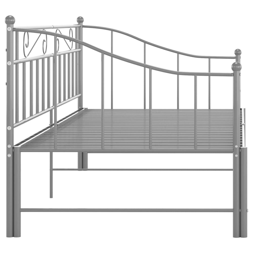 Cadru Pat Canapea Extensibilă, , 90X200 Cm, Metal