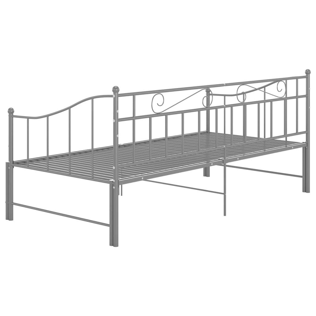 Cadru Pat Canapea Extensibilă, , 90X200 Cm, Metal