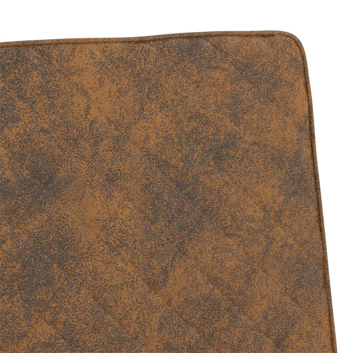 Scaun Tip Consolă, Maro, Material Textil