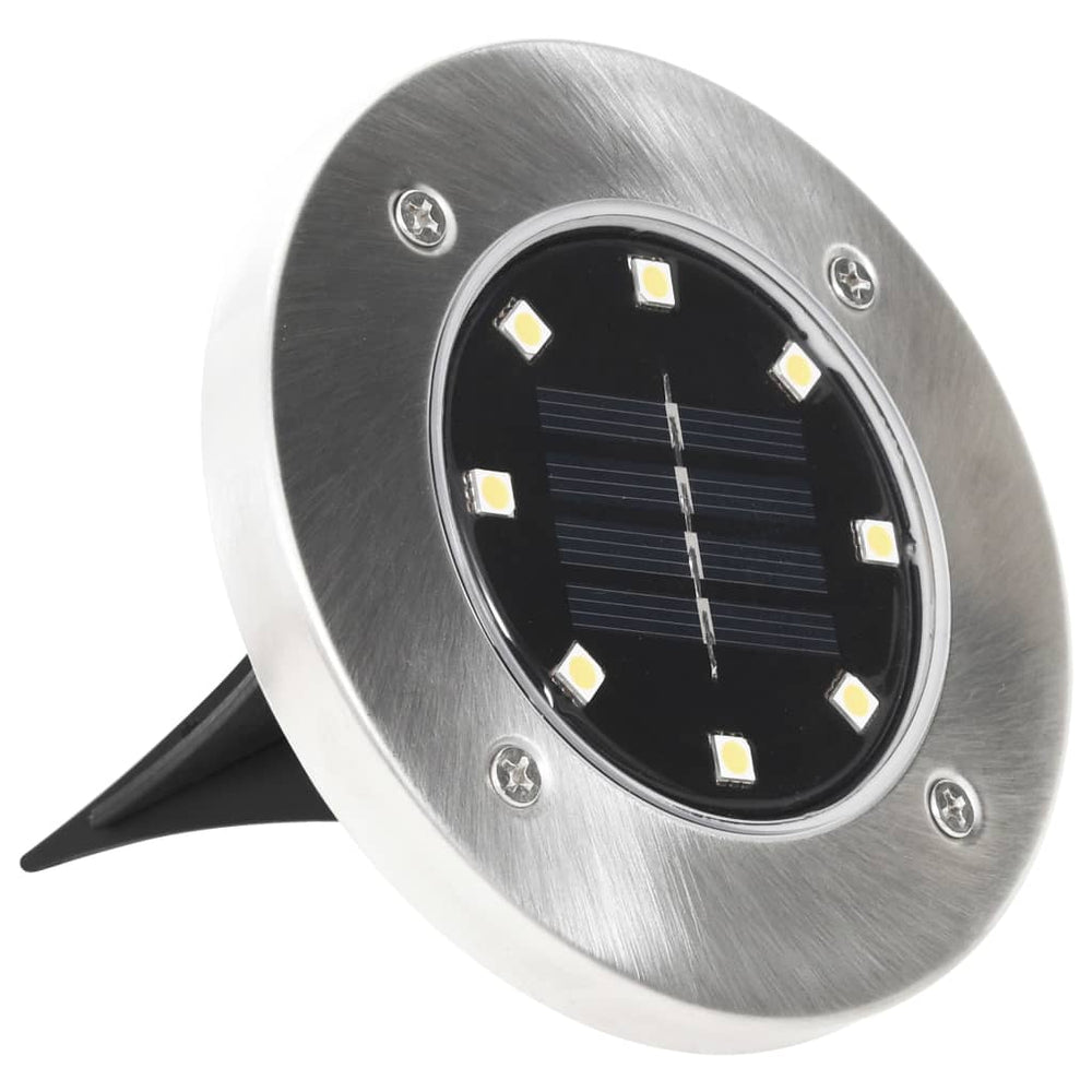 Lămpi Solare Pentru Sol, 8 Buc., Cu Led-Uri , Colorate
