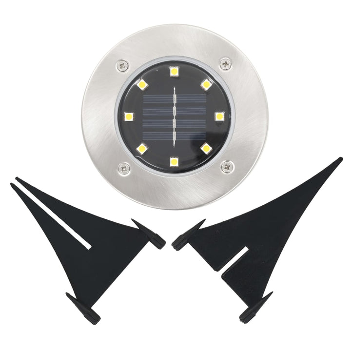 Lămpi Solare Pentru Sol, 8 Buc., Cu Led-Uri , Colorate