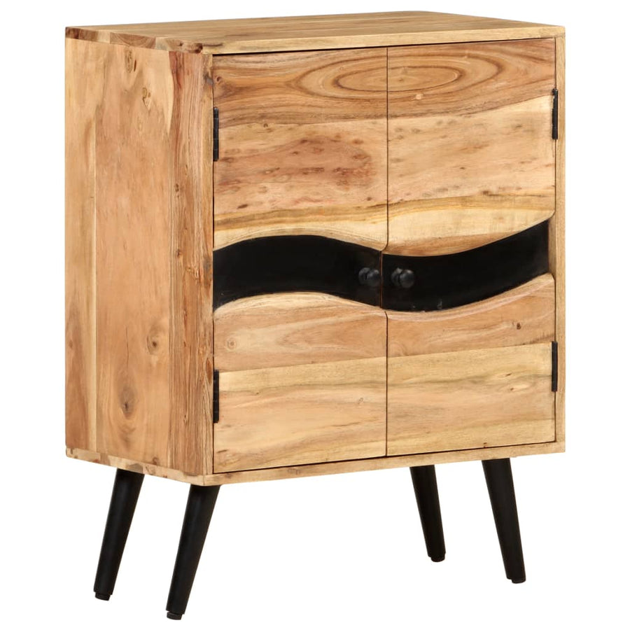 Dulap, 57X34X75 Cm, Lemn Masiv De Acacia