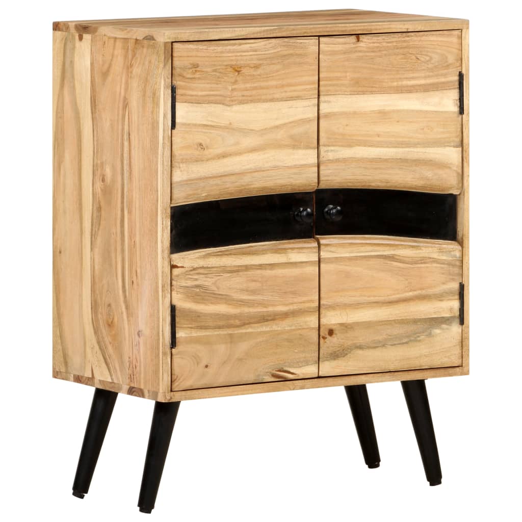 Dulap, 57X34X75 Cm, Lemn Masiv De Acacia