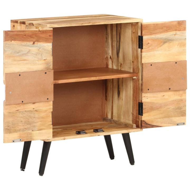Dulap, 57X34X75 Cm, Lemn Masiv De Acacia