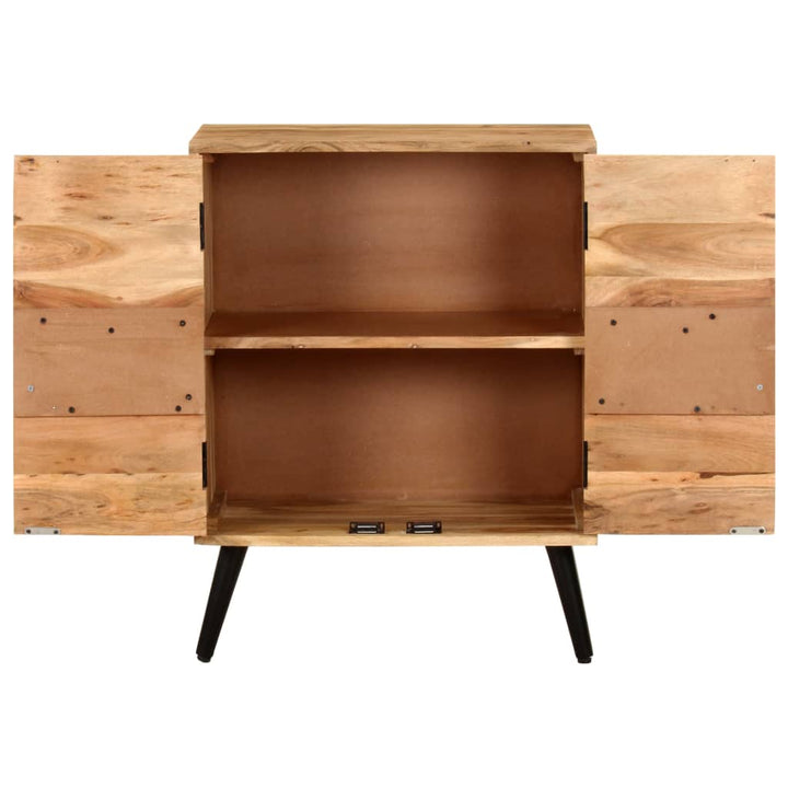 Dulap, 57X34X75 Cm, Lemn Masiv De Acacia