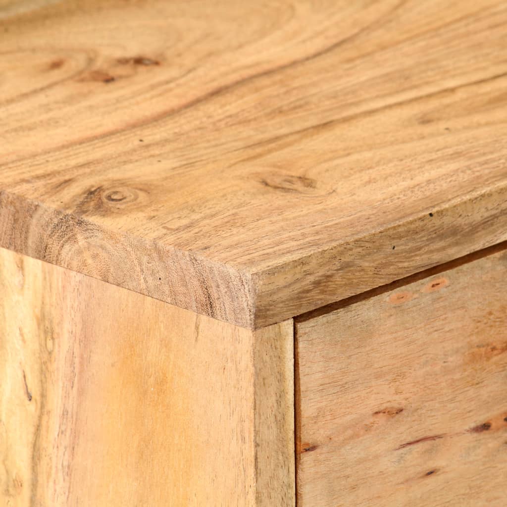 Dulap, 57X34X75 Cm, Lemn Masiv De Acacia