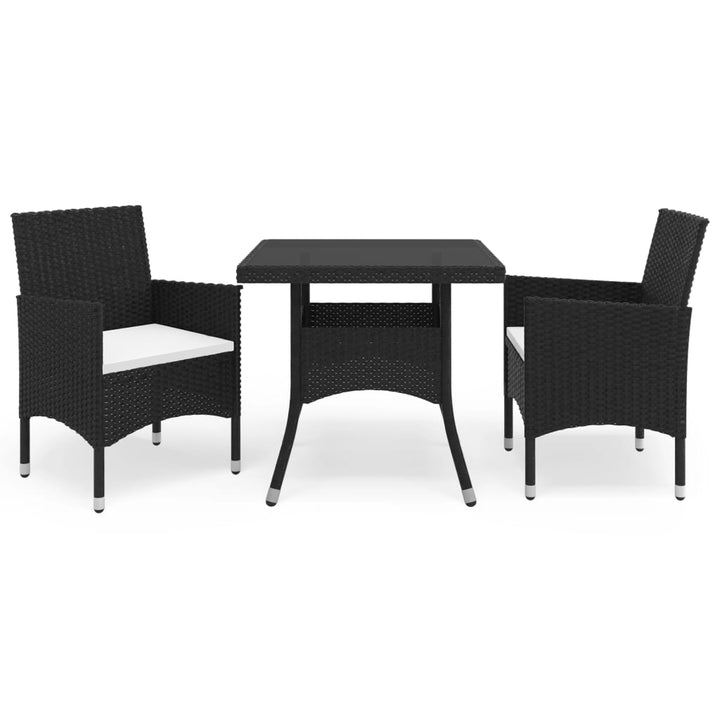 Set Mobilier De Grădină, 5 Piese, , Poliratan