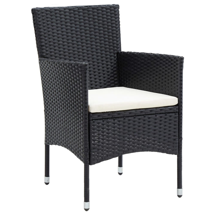 Set Mobilier De Grădină, 5 Piese, , Poliratan