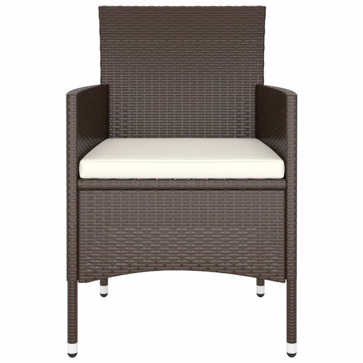 Set Mobilier De Grădină, 5 Piese, Poliratan