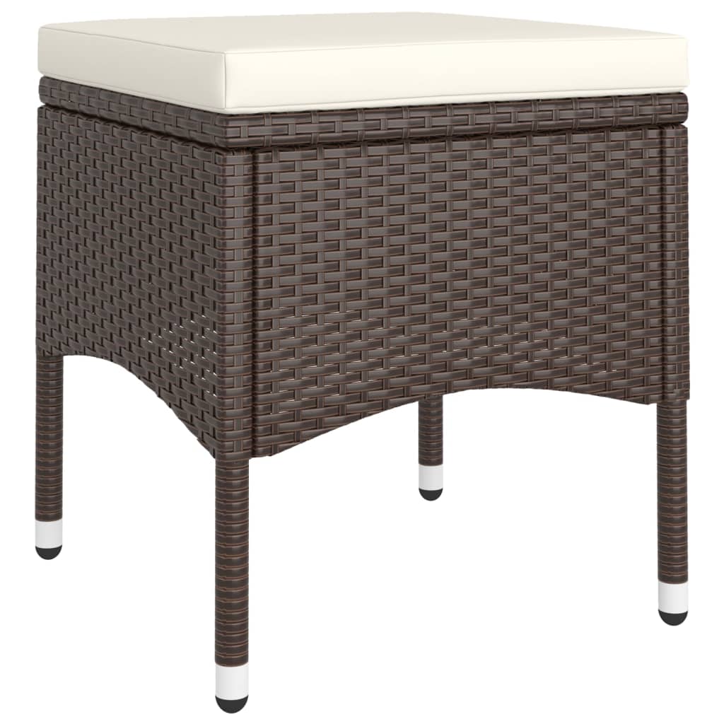 Set Mobilier De Grădină, 5 Piese, Poliratan