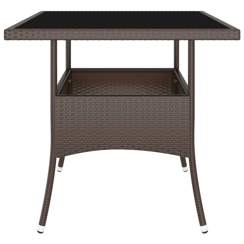 Set Mobilier De Grădină, 5 Piese, Poliratan
