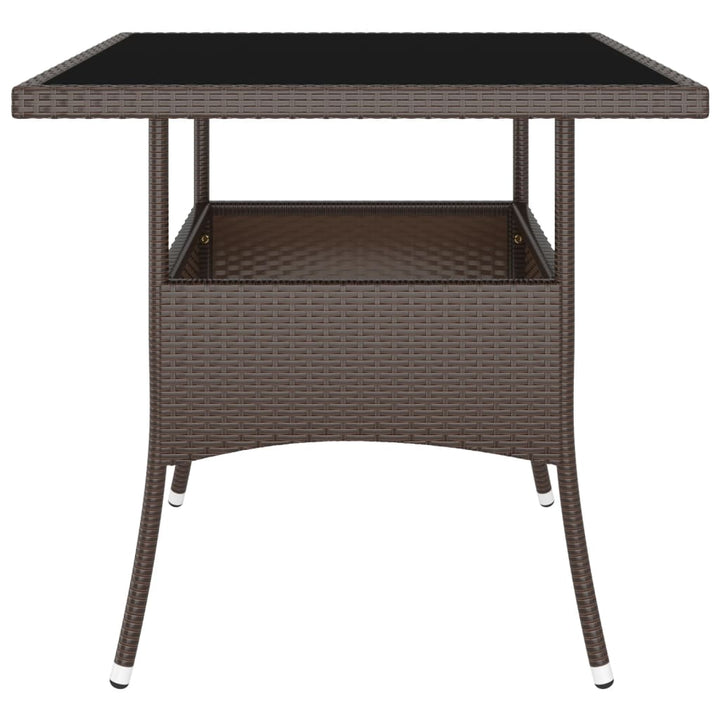 Set Mobilier De Grădină, 5 Piese, Poliratan