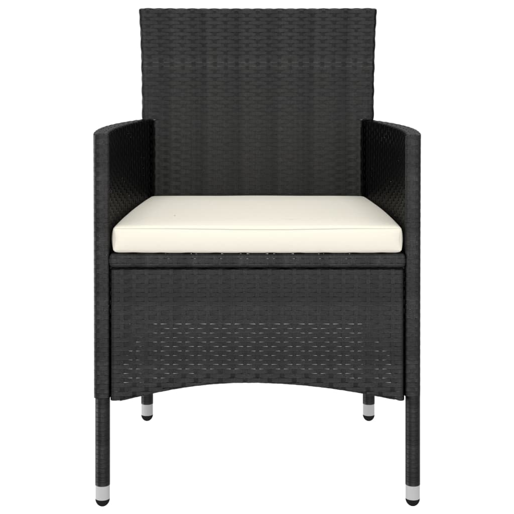 Set Mobilier De Grădină, 5 Piese, , Poliratan